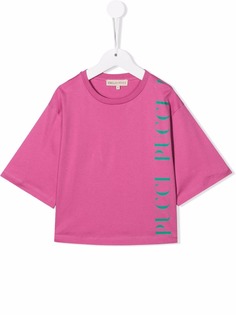 Emilio Pucci Junior футболка с логотипом