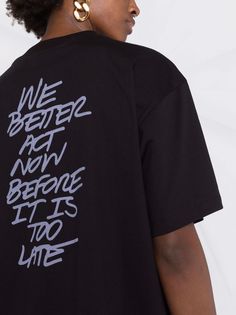 Kenzo футболка We Better Act Now