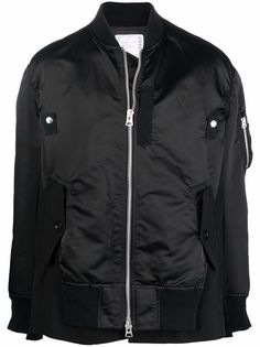 sacai бомбер оверсайз