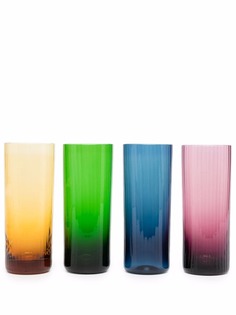 La DoubleJ набор из четырех высоких стаканов