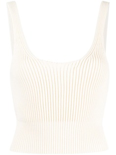 Alexander Wang топ в рубчик