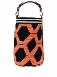 colville сумка-ведро с геометричным узором
