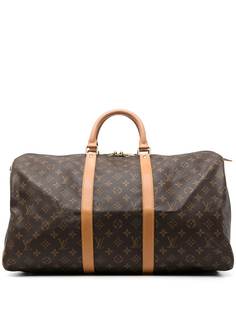 Louis Vuitton дорожная сумка Keepall 50 2001-го года с монограммой