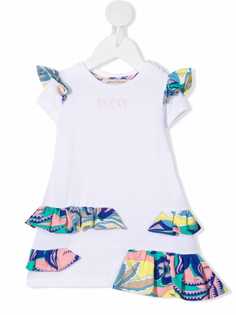 Emilio Pucci Junior платье Samoa с принтом