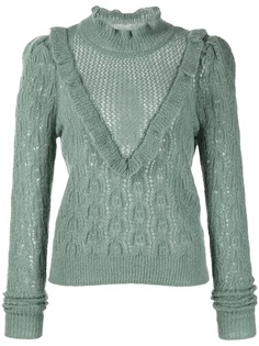 Veronica Beard джемпер Sorina с оборками