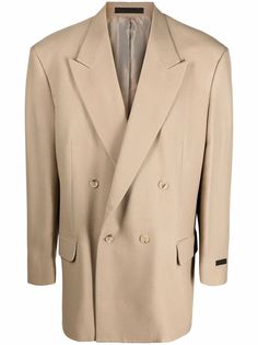 Fear Of God двубортный пиджак с заостренными лацканами