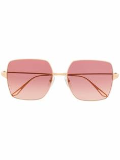 Cartier Eyewear солнцезащитные очки в квадратной оправе