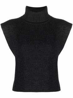 Isabel Marant Étoile джемпер Megan без рукавов с высоким воротником