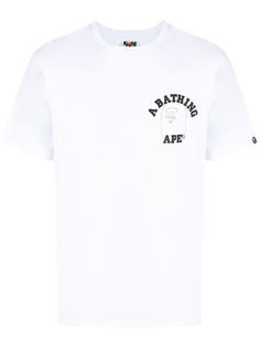 A BATHING APE® футболка с логотипом Bape