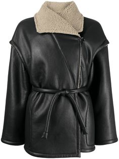 Muller Of Yoshiokubo пальто из искусственной кожи