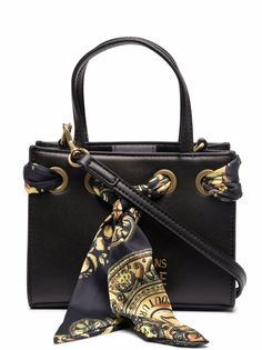 Versace Jeans Couture сумка-тоут с платком и логотипом