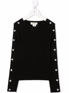 TWINSET Kids джемпер с заклепками