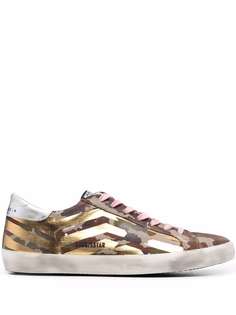 Golden Goose кеды Super-Star с камуфляжным принтом