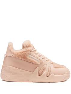 Giuseppe Zanotti высокие кроссовки Talon с подкладкой из овчины