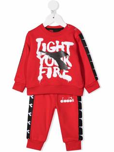 Diadora Junior спортивный костюм с надписью