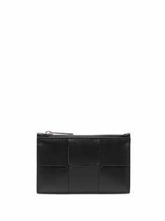 Bottega Veneta картхолдер с плетением Maxi Intrecciato