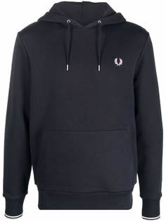 FRED PERRY худи с вышитым логотипом