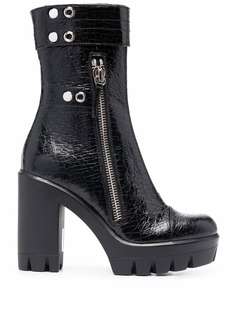 Giuseppe Zanotti ботильоны на массивном каблуке