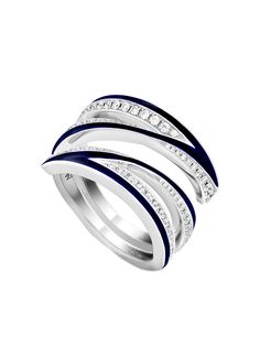 Stephen Webster кольцо Vertigo Infinity из белого золота с бриллиантами
