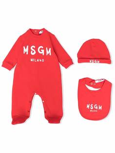 MSGM Kids пижама с логотипом