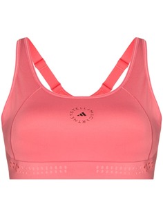 adidas by Stella McCartney спортивный бюстгальтер TruePurpose с U-образным вырезом