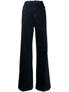 Emporio Armani широкие джинсы с завышенной талией