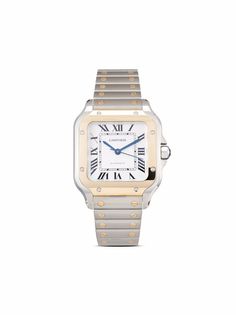 Cartier наручные часы Santos pre-owned 35 мм 2021-го года