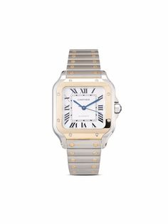 Cartier наручные часы Santos pre-owned 35 мм 2021-го года