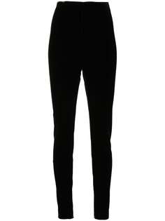 Saint Laurent легинсы с завышенной талией