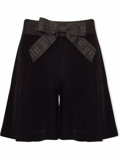 Lapin House шорты с логотипом и бантом