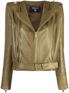 Balmain байкерская куртка