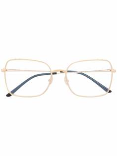 Cartier Eyewear очки в металлической оправе