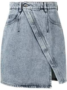 IRO джинсовая юбка мини с завышенной талией