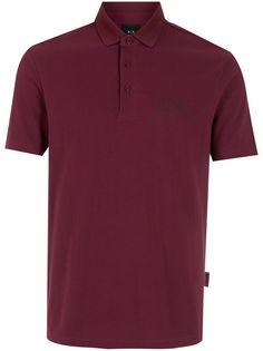 Armani Exchange рубашка поло с логотипом
