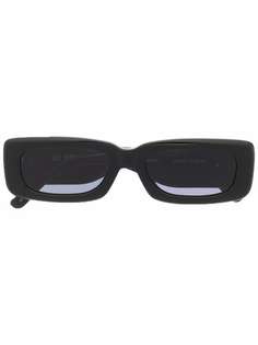 The Attico солнцезащитные очки Minimarfa в массивной прямоугольной оправе
