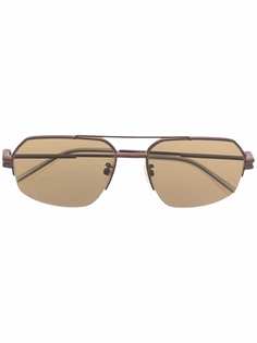 Bottega Veneta Eyewear солнцезащитные очки-авиаторы