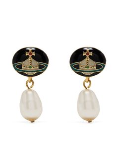 Vivienne Westwood серьги-подвески Orb
