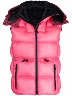 Moose Knuckles дутый жилет с капюшоном