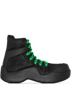 Bottega Veneta ботинки Puddle Bomber на шнуровке
