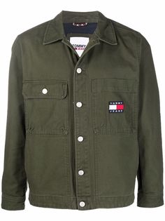 Tommy Jeans куртка с вышитым логотипом