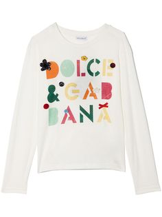 Dolce & Gabbana Kids футболка с длинными рукавами