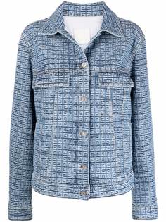 Givenchy джинсовая куртка с логотипом 4G