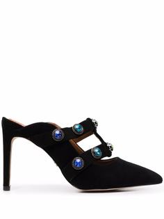 Kurt Geiger London мюли с кристаллами