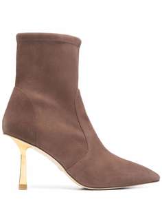 Stuart Weitzman ботильоны на скульптурном каблуке