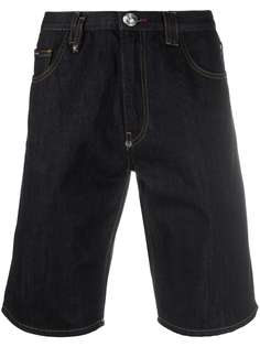 Philipp Plein джинсовые шорты-бермуды