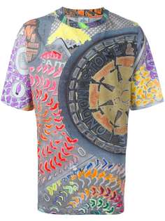 Vivienne Westwood Man футболка с принтом следов шин