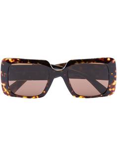 Versace Eyewear солнцезащитные очки в оправе черепаховой расцветки
