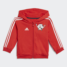 Флисовый спортивный костюм Lil 3-Stripes adidas Sportswear