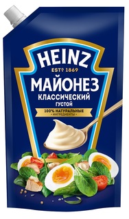 Майонез Heinz Классический 67%, 350гр
