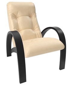Кресло Модель S7, Венге, экокожа Polaris Beige Leset